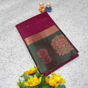 icon putta embossed saree